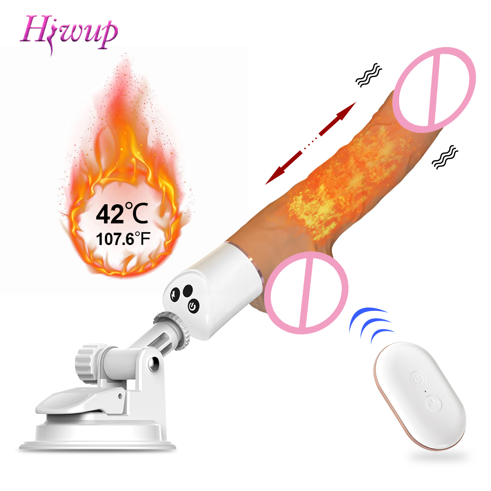 Thrusting Dildo Vibrator Automatic G Spot Vibrator with Suction Cup Sex Toy for Women Hand-Free Sex Fun Anal Vibrator for Orgasmhello-image-754628718