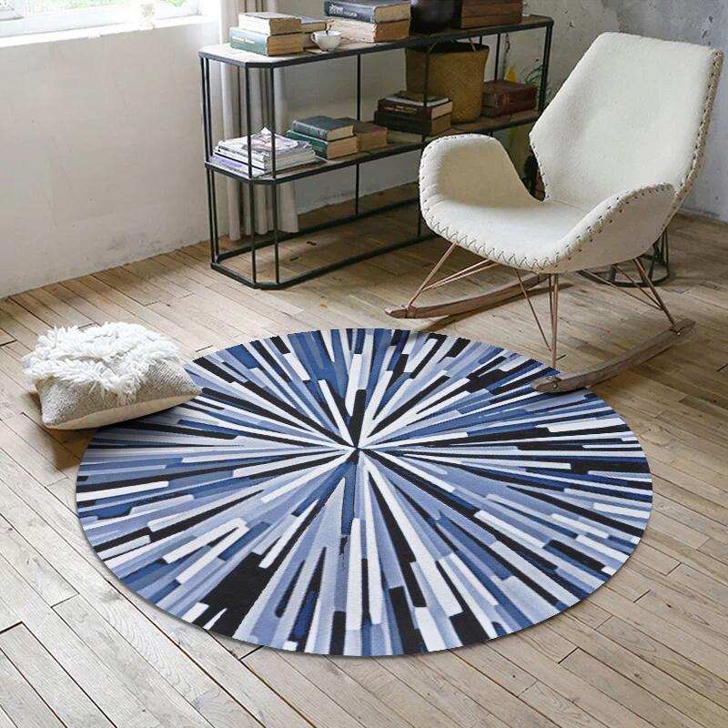 

Round Carpets For Living Room Decor Rug Kids Baby Bedroom Game Crawl Rugs Child Room Computer Chair Floor Mat Cloakroom carpet, As picture2