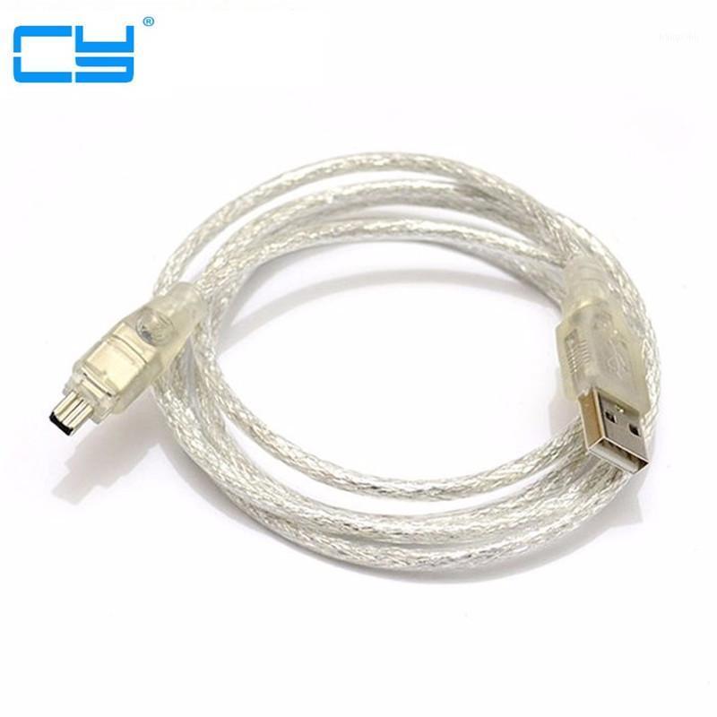 

USB Male to Firewire IEEE 1394 4 Pin Male iLink Adapter Cord firewire 1394 Cable for DCR-TRV75E DV1