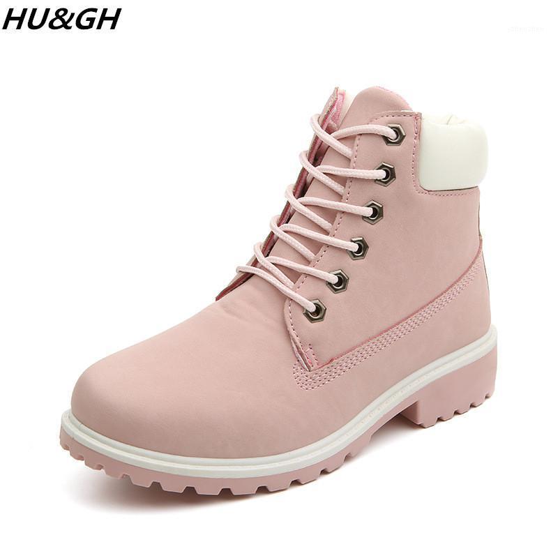 

New autumn and winter 2020 women's shoes flat heel boots, fashion brand outdoor leisure boots, 9 colors1, Black