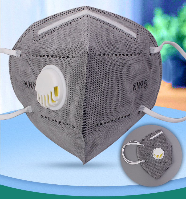 

ffp2 kn95 mask black face mask disposable mask men women Non-woven dustproof Windproof Respirator fabric Protective mouth masks