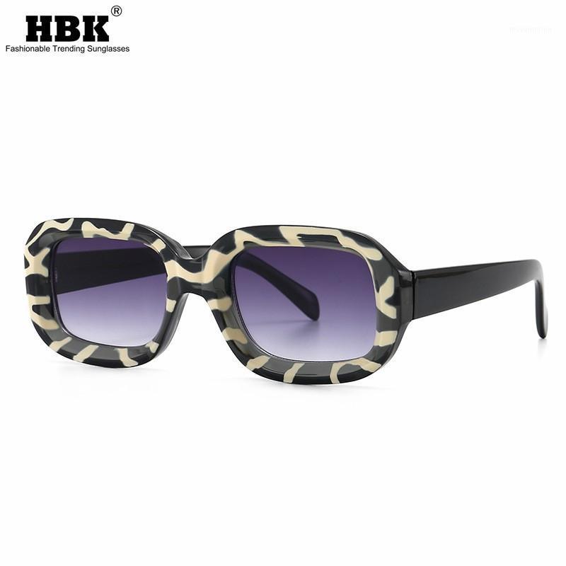 

Vintage Small Square Sunglasses 2020 New Fashion Zebra Pattern Women Men Brand Designer Modern Sun Glasses Luxury Frame Shades1