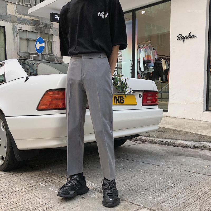 

2019 Spring And Summer New Harajuku Style Korean Casual Fashion Couple Straight Small Trousers Joggers Streetwear Best Recommend1, Black