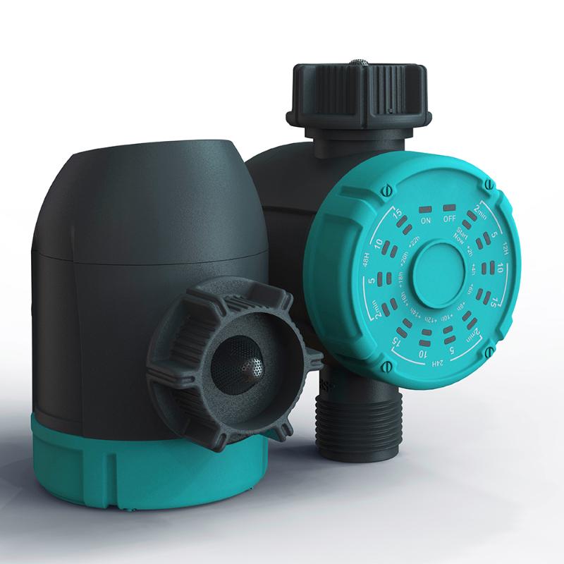 

Garden Water Timer Ball Valve Automatic Electronic Irrigation Controller System for Garden, Yellow