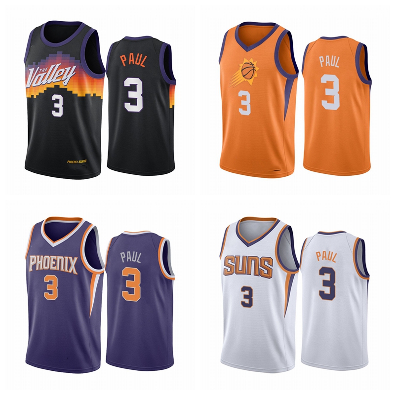 

Chris Paul Phoenix Suns MEN 2020-21 Black City Jersey 2020 Trade