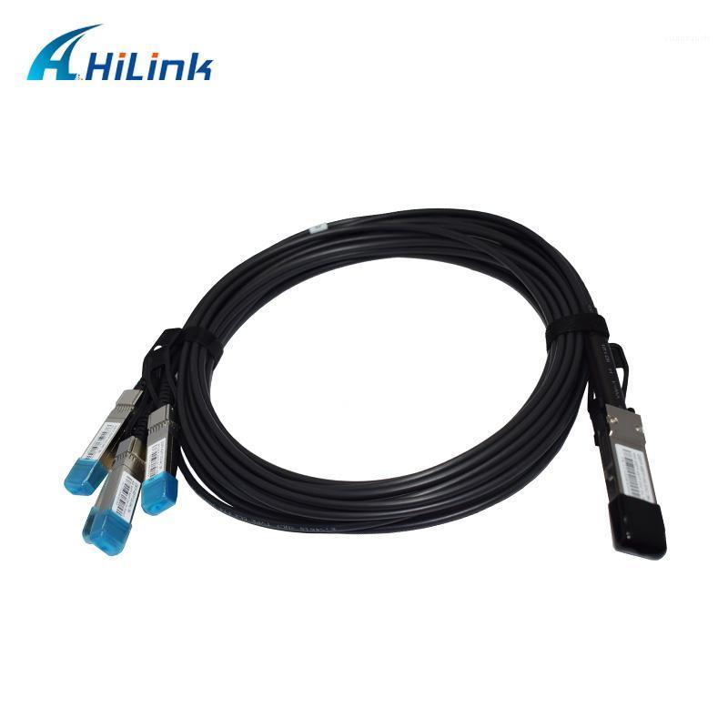 

40G QSFP to 4 SFP+ 1M/2M3M/4M/5M Passive Direct Attach Copper Twinax DAC Cable1