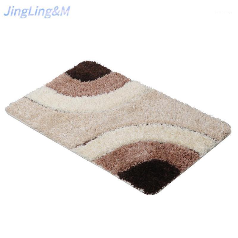 

Carpet, Rectangular Tufted Microfiber Absorbent Non-slip Floor Mat, Suitable For Bathroom And Door Mat1
