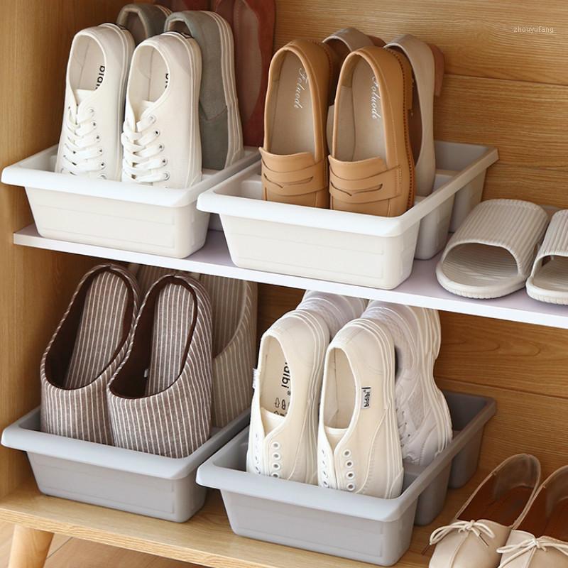 

Clothing & Wardrobe Storage Space-saving Shoe Artifact Household Shoes Cabinet Put Simple Finishing Box YHJ121212