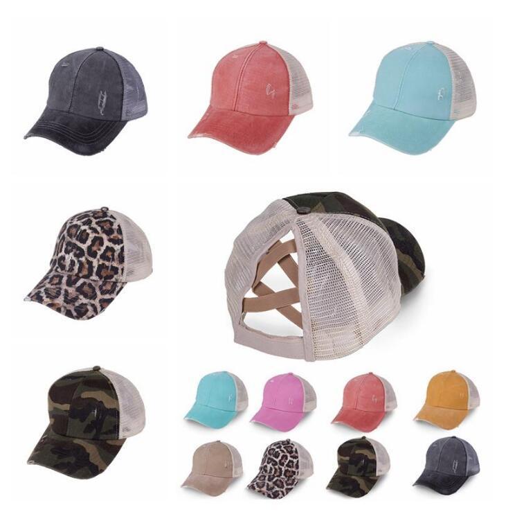 

Wash cross ponytail baseball cap children summer spring autumn make old outdoor sunscreen cap solid color cap GD1114, Blue;gray