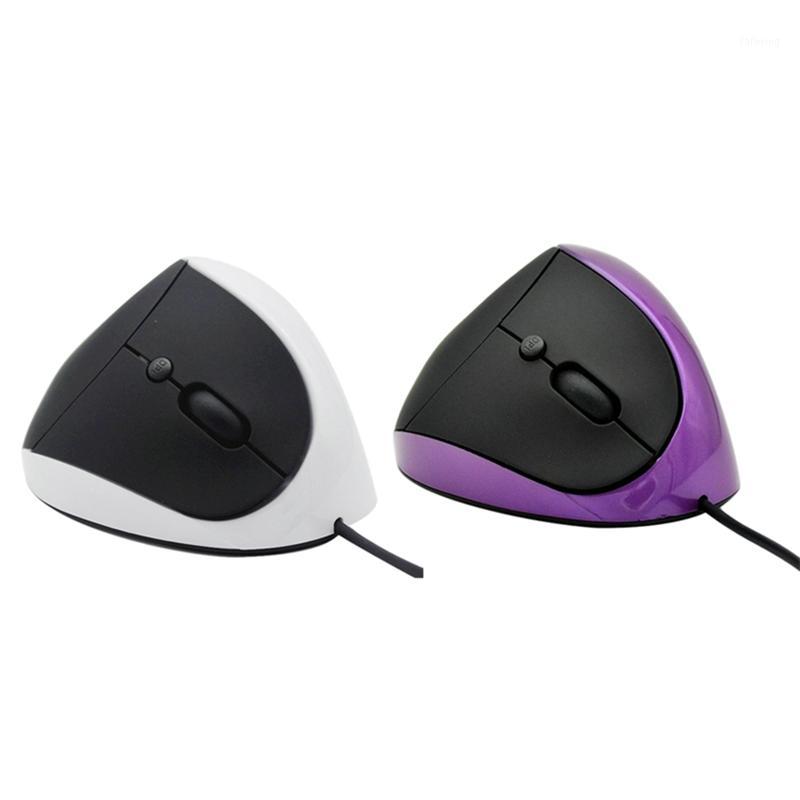 

USB Wired Ergonomic Vertical Mouse Upright Mouse 6 Button Optical Wired Ergonomic Gaming for PC1