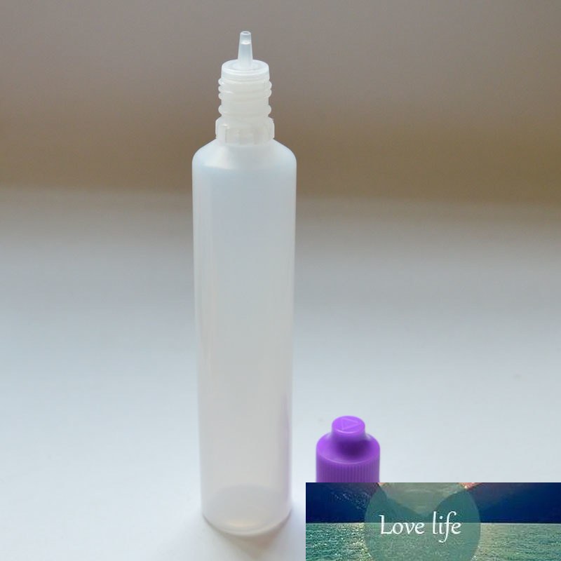 

60ml PE Bottle Plastic Dropper Bottle With Tamper Evident Childproof Cap Pen Shape E Liquid Bottle 50pcs