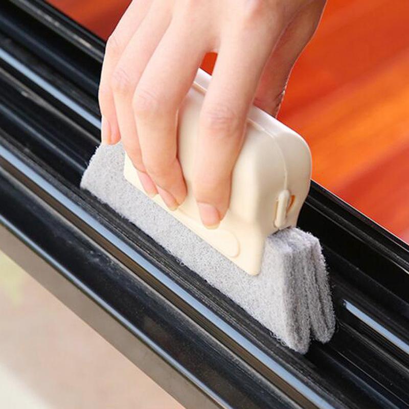 

Window Gap Cleaning Tools Window Cleaning Mirror Groove Cleaning cloth Wipe Door and Slide Groove Brush Dust Brush