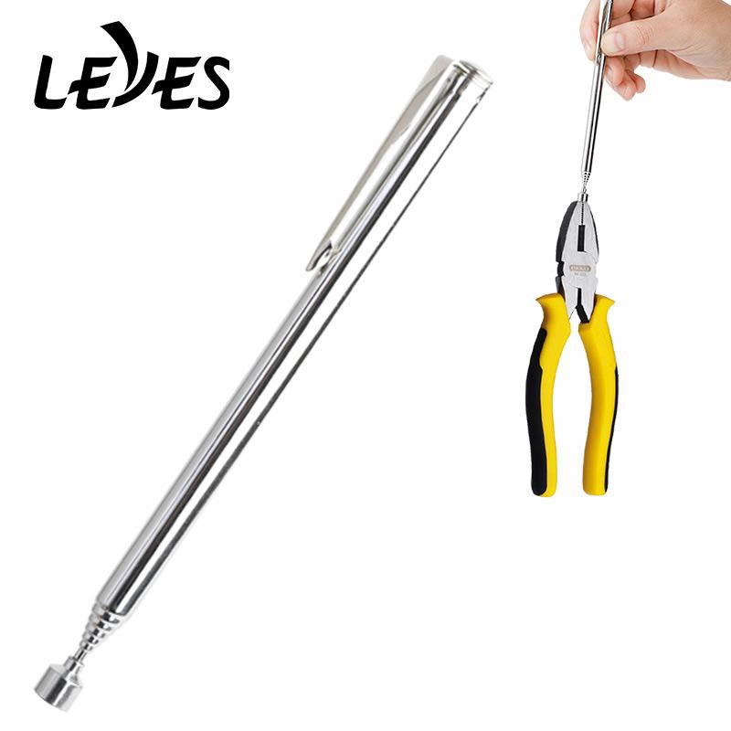 

Strong Magnetic Suction Rod Mini Portable Magnet Pen Handy Picking Up Nut Bolt Multitool Repair Tool Extendable Stick