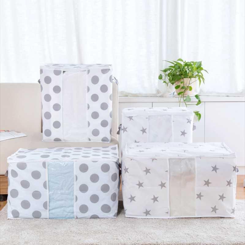 

Storage Bags Quilt Bag Clothes Organizer Closet Sorting Container Travel Home Supplies