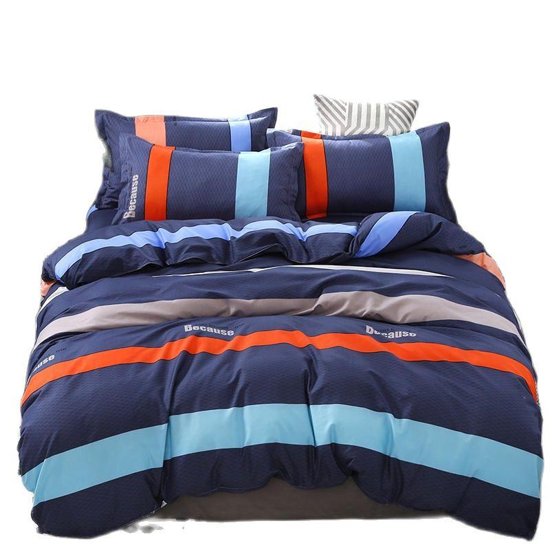 

3/4pcs Bedding Set Horse Printed Duvet Cover Set Bedclothes for Home