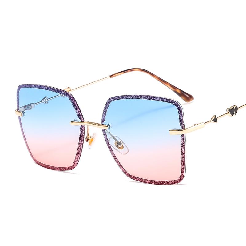 

2021 Vintage Big Square Sunglasses Women Quality Mens Oversize Sun Glasses Female Fashion Black Eyewear OT9105