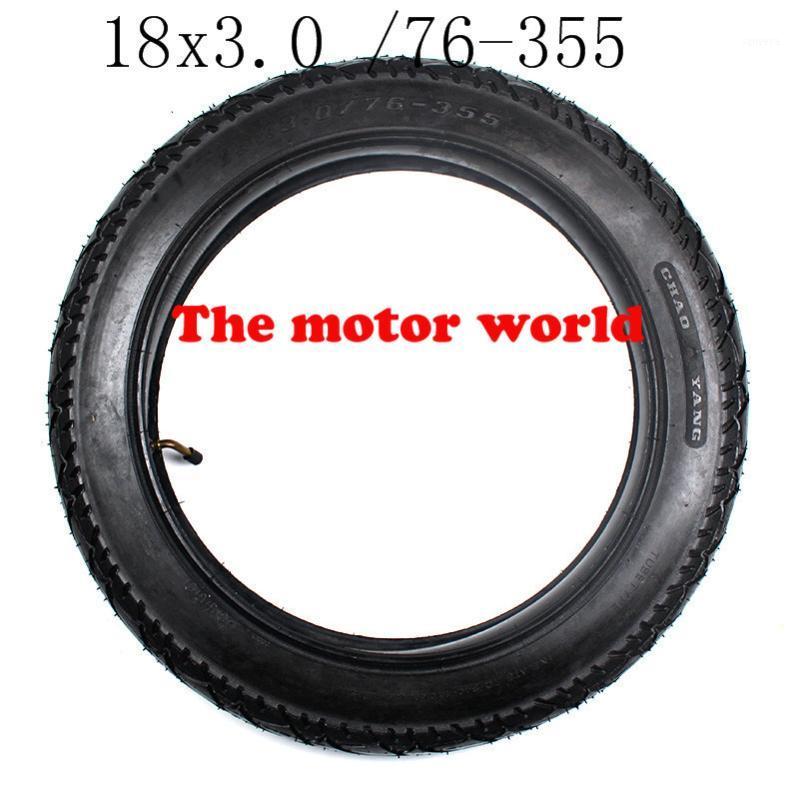 

Free Shipping 18*3.0 Outer Tyre Inner Tube 18x3.0 Off-road Tire 76-355 Tube for 18 Inch Electric Vehicle Electric Tricycle Wheel1