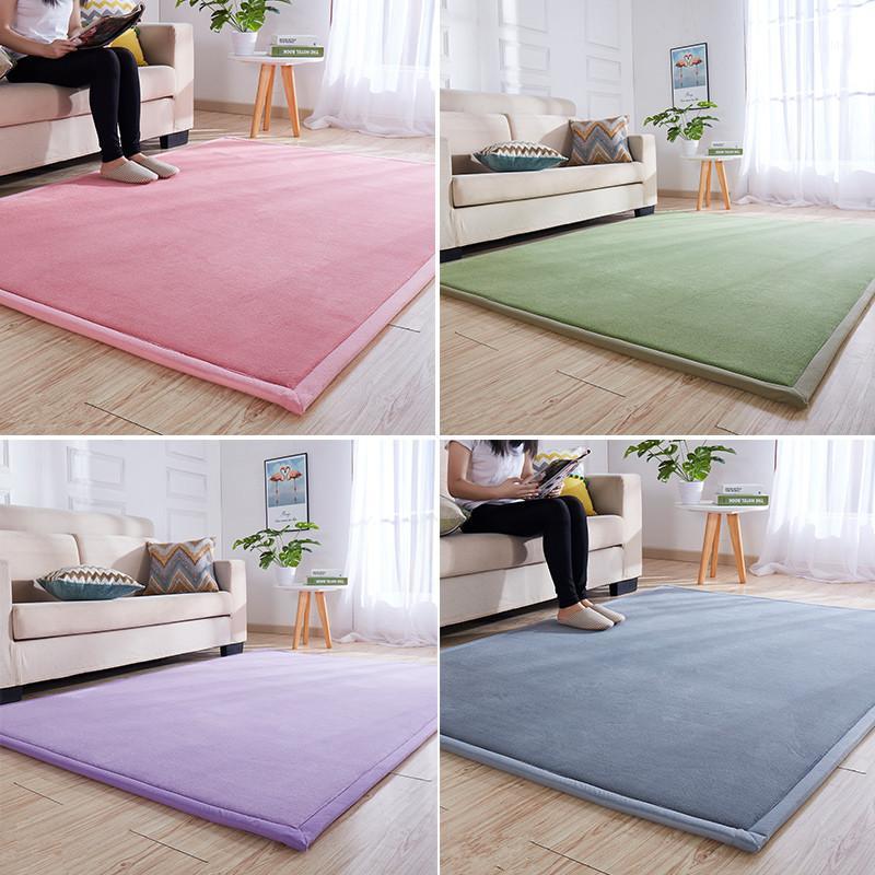 

Household Tatami Thicken soft carpets for Living room coffee table Child Crawl Antiskid Mat Bedroom bedside area rug and Carpet1