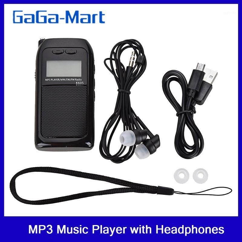 

SW FM MW Radio Mini Pocket Stereo Radio Receiver Digital MP3 Music Player with Headphones Support TF Card1
