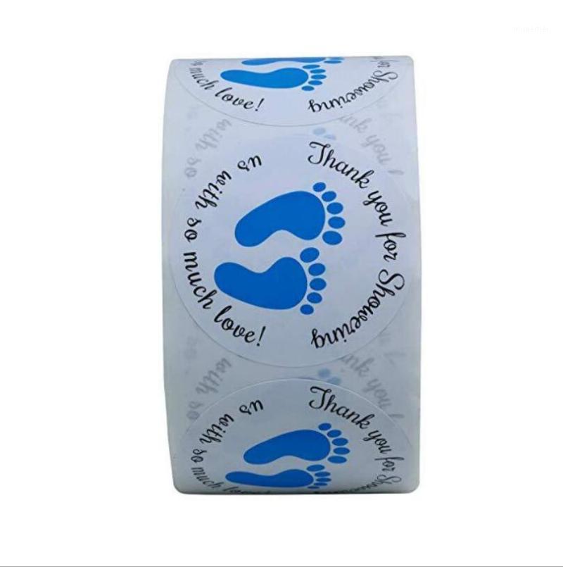 

Rolled baby baptism decoration sticker label 1in500 / roll1