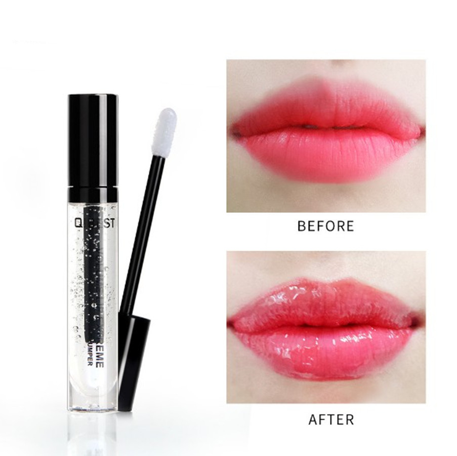 

Moisturizer Plumper Lip Gloss Long Lasting Sexy Big Lips Pump Transparent Waterproof Volume Lip Clear Lipgloss