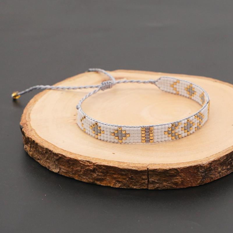 

Charm Bracelets Evil Eye Bracelet For Men Pulsera 2021 Fashion Miyuki Beaded Jewelry Bohemian Jewellery Women's On Hand Gift