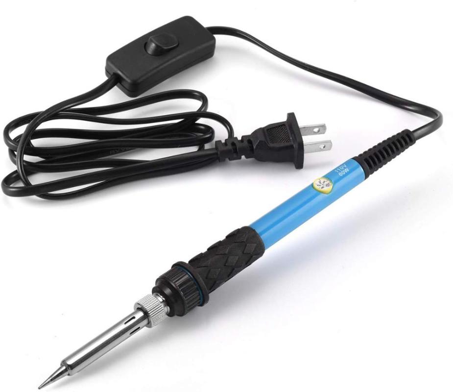 

Mini Soldering Iron Adjustable Temperature Electric Solder Iron Rework Station Mini Handle Heat Pencil Welding Repair Tools 60W