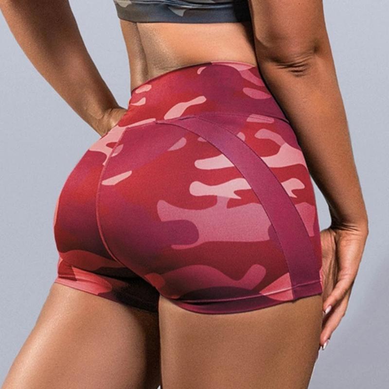 

Women Energy Seamless Shorts Women High Waist Fitness Workout Yoga Shorts Push Up Hip Sports Running Gym, Blue