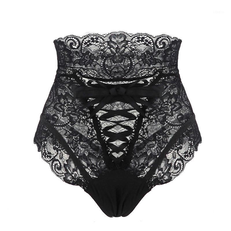 

Sexy Hollow Out Panties Women High Waist Lace Thongs and G Strings Underwear Ladies Underpants Intimates Lingerie Breathable1, Black
