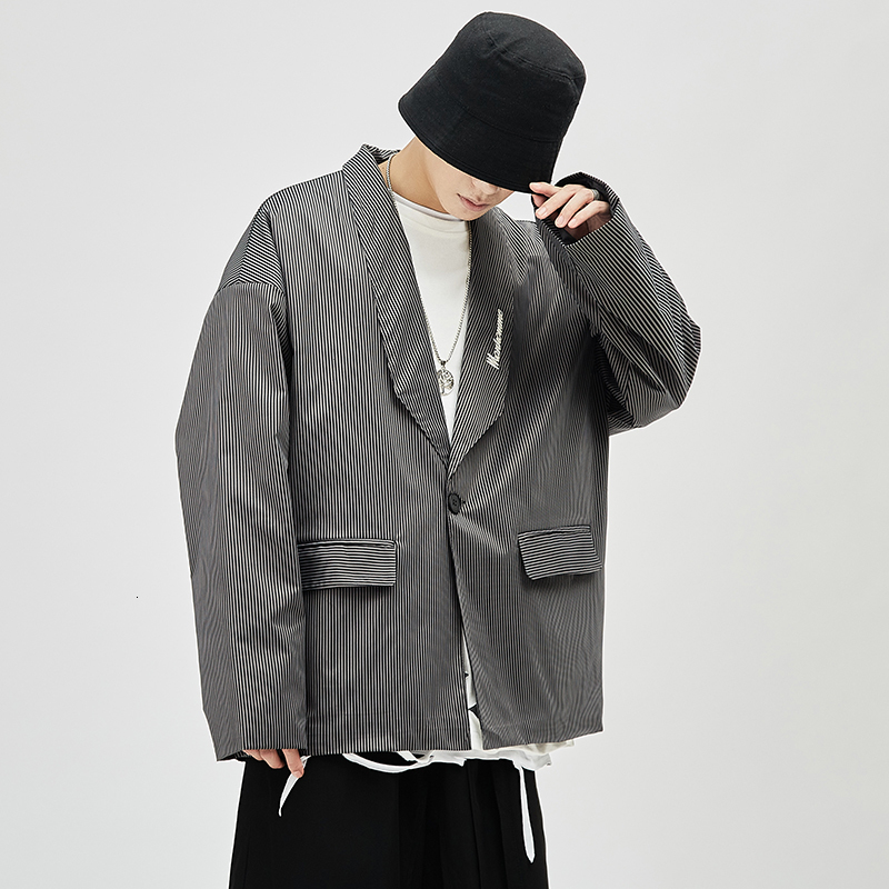 

2021 New Luxury Classic Solid Korea Men's Casual Blazers Autumn Spring Fashion Brand Long Suit Jor5, Xf03 i