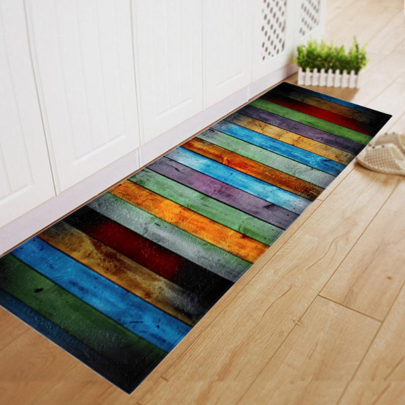 

120cm x 40cm Dining Room Carpet Shaggy Soft Area Rug Hallway Mat Bedroom Rectangle Floor Mat #30, As shown