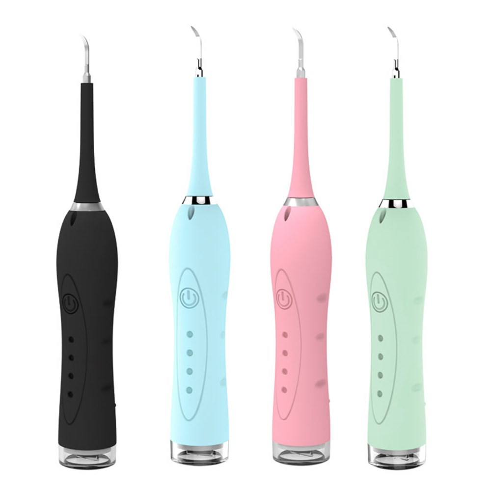 4 Modes 2 In 1 Electric Toothbrush USB Charging Sonic Dental Scaler Tooth Calculus Remover Whiten Tooth Stains Tartar Cleaner-image-750440024