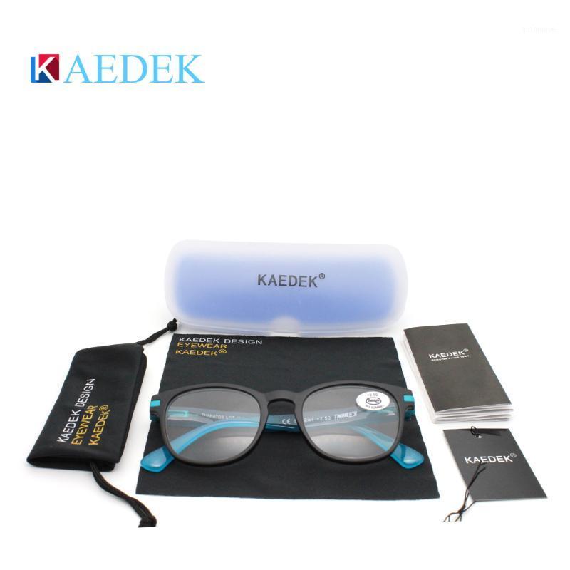 

KAEDEK Glasses Hyperopia Reading Glasses Men Women Resin Lens Presbyopic Reading 1.5 +2.0 +2.5 +3.0 +3.51