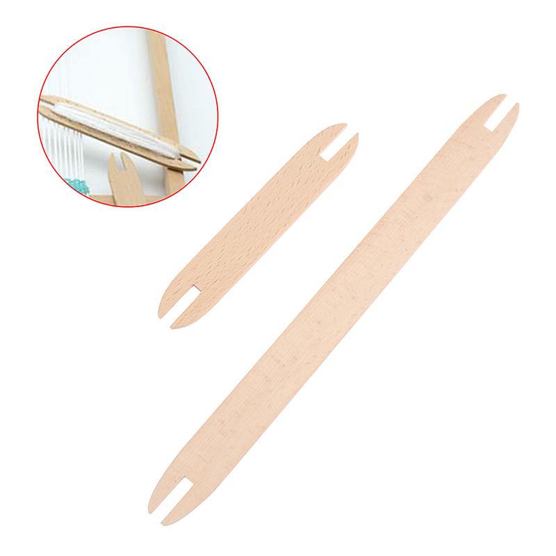 

1PC Beech Wood Weaving Shuttle Loom Knitting Tool Sweater Scarf Tapestry Stick Tool