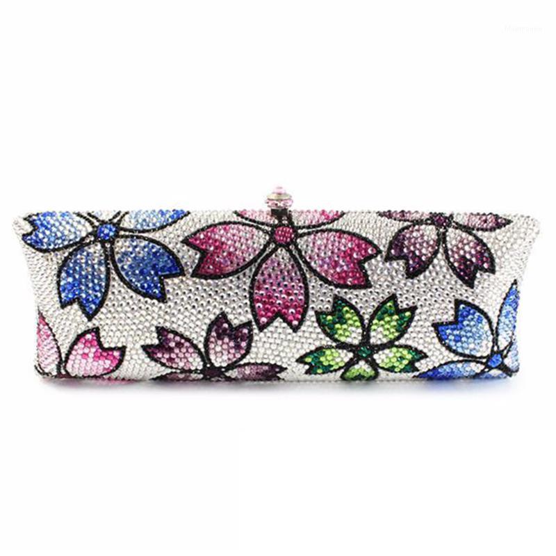 

Luxury Ladies Full Diamonds Party Small Clutch XIYUAN Evening Bags Colorful Crystal Women Dinner Banquet Purse Rhinestone Clutch1