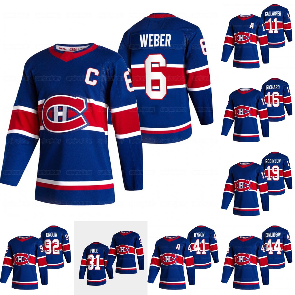 

Youth Montreal Canadiens 2021 Reverse Retro Carey Price Shea Weber Paul Byron Karl Alzner Brendan Gallagher Dro0uin Toffoli Tatar Jersey, Youth s-xl