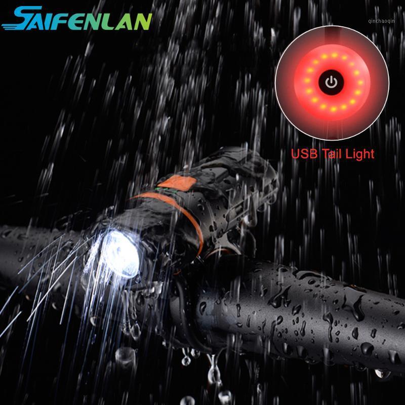 

Bike Light Rainproof USB Rechargeable LED MTB Front Lamp Headlight Ultralight Bicycle Light USB Bike Tail1