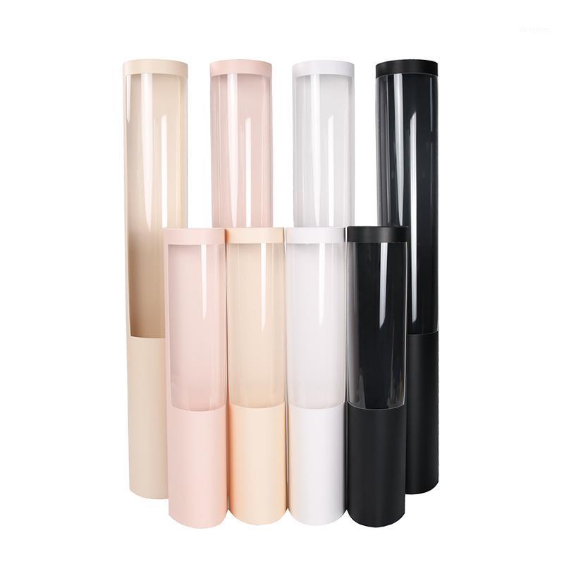 

5pcs Transparent Christmas Gift Boxs Candy Box Party Packaging Paper Bags for Gifts Flower Wedding Party Favors Supplies1