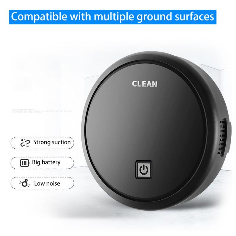 

3 in 1 Automatic Robot Vacuum Cleaner Dry Wet Intelligent Sweeping Robot Auto Rechargeable Vacuum Cleaner for Home Floor Dust