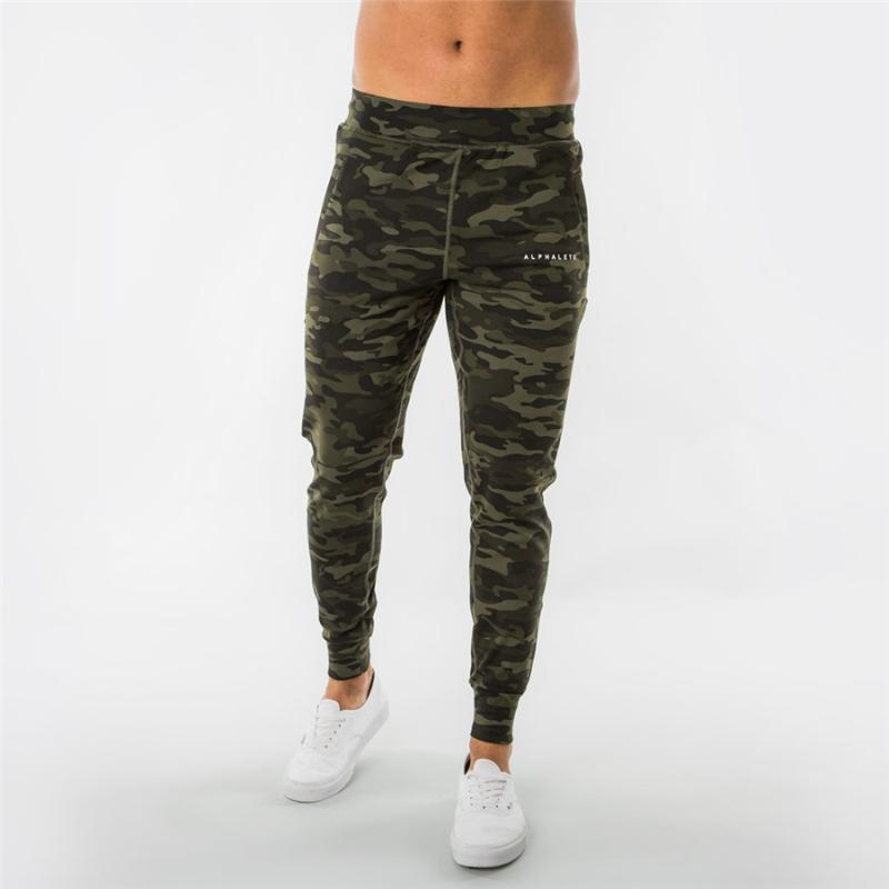 

Joggers Sweatpants Men Casual Skinny Pants Gyms Fitness Workout Brand Track pants Autumn Winter Male Sportswear Trousers, Camouflage gray
