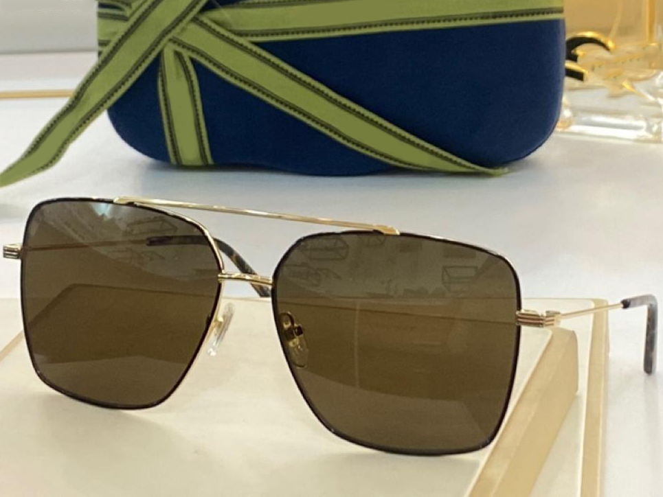 

Summer Sunglasses For Men Women 1053 Style Anti-Ultraviolet Retro Plate Square Full Frame Fashion Eyeglasses Random Box
