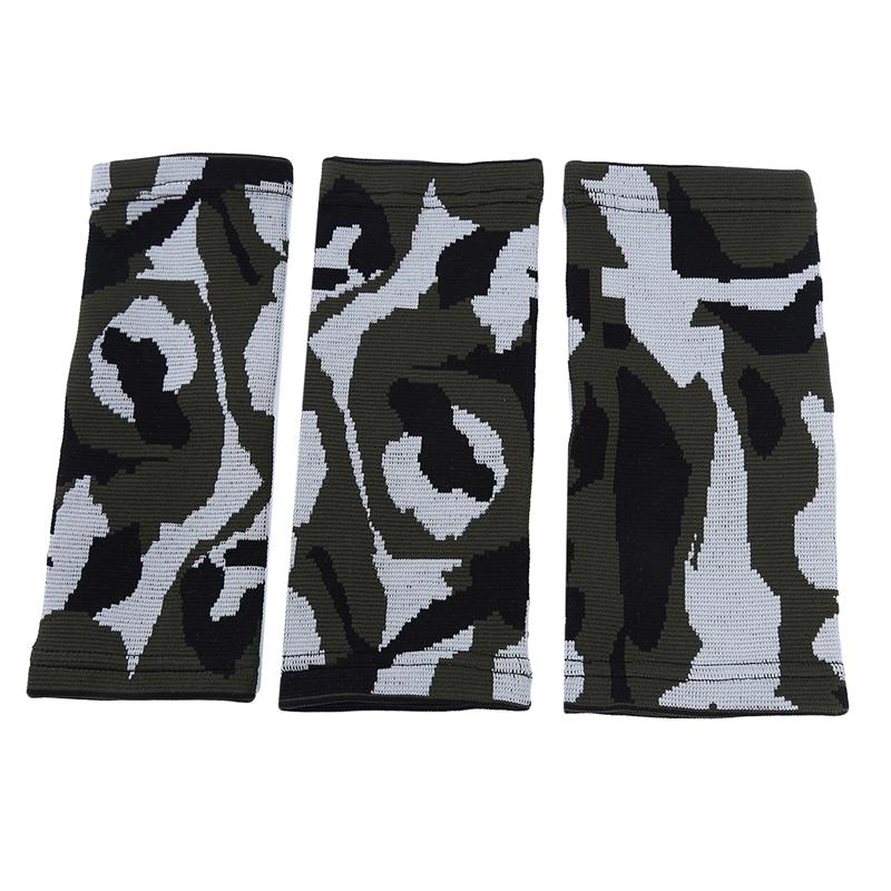 

a1 Pair Warm Breathable Camouflage Palm Guards Elbow Support Knee Pads Ankle Wrist Brace Outdoor Sports Protective Gears, Bracers