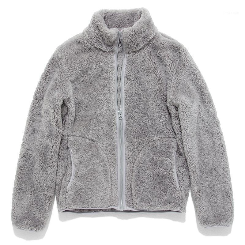 

Autumn Winter Fleece Jackets Men Women Coral Velvet Windproof Thick Warm coats Outdoor Camping Climbing Hiking jackets1, Women green