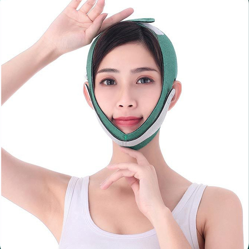 

Face Slim V-Line Lift Up Belt Anti Wrinkle Mask Slimming Chin Cheek Bandage Thin V Face Line Strap Band Physical Facial Beauty Tool V3
