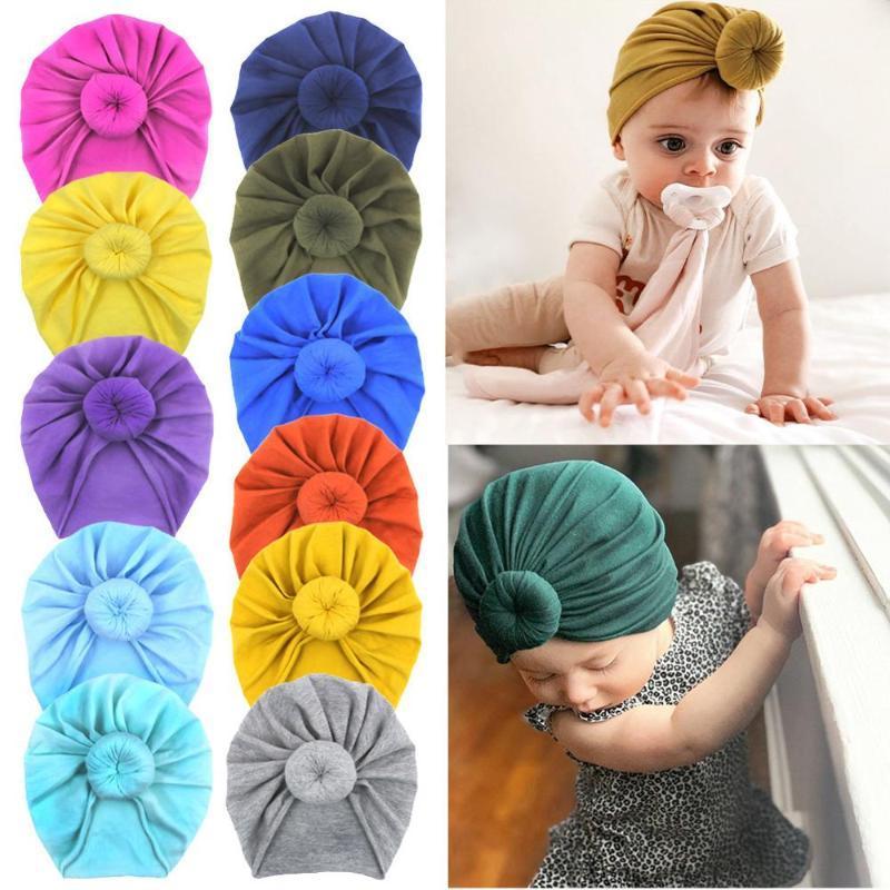 

3Pcs Solid Sequins Sponge Ears Baby Caps Hats Velvet Turban Bowknot Beanie Earmuffs Toddler Skullies for Baby Boys Girls1, Dp006-18