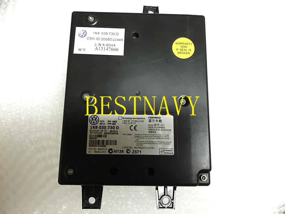 

9w7 Bluetooth Module+Free wire harness+microphone cable+Bracket foam For RNS510 RCD510 Golf 5 6 Passat B6 1K8 035 730 D