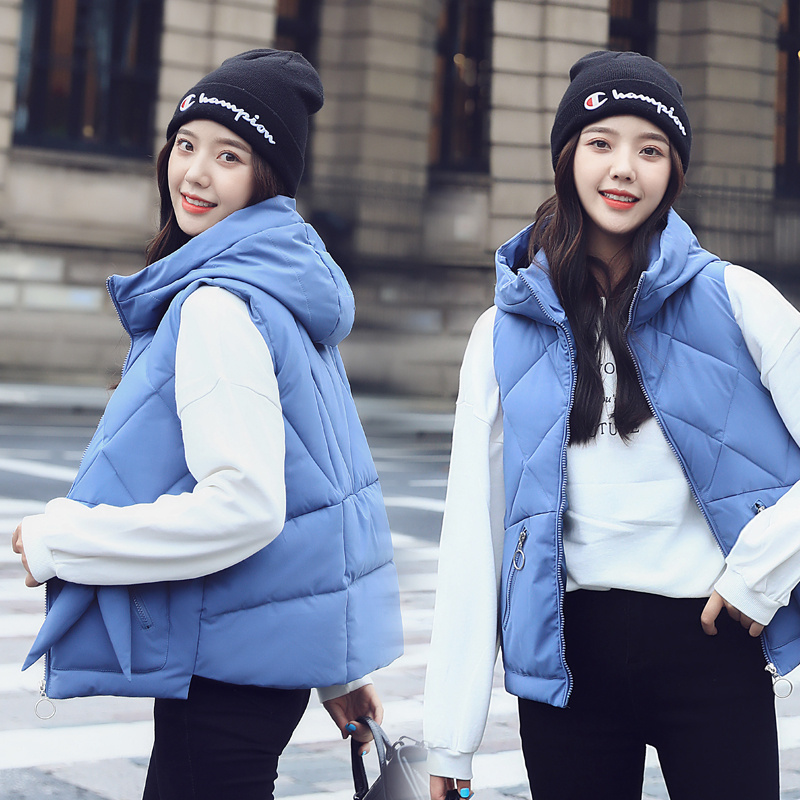 

Korean Autumn jacket fashion women's parkas vests jackets and doudoune femme hiver wpy1518 3PXR, Creamy-white.
