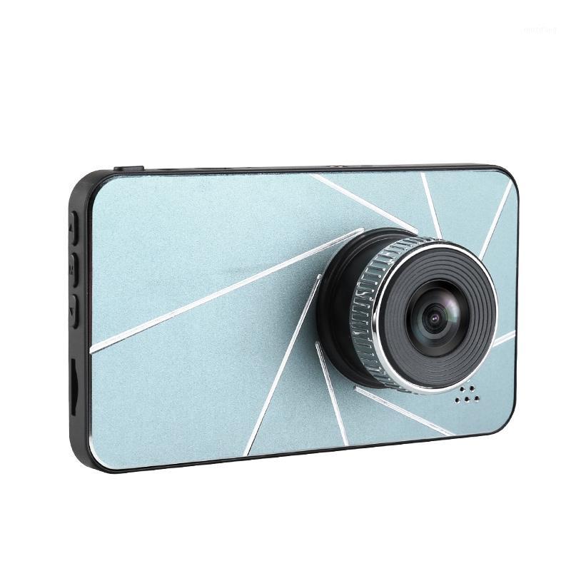 

Dash Cam 4 Inch 1080P HD Car Camera DVR Dual Lens Dash Cam Video Recorder 24H Parking Monitor Dashcam G-Sensor Registrator1, Light blue