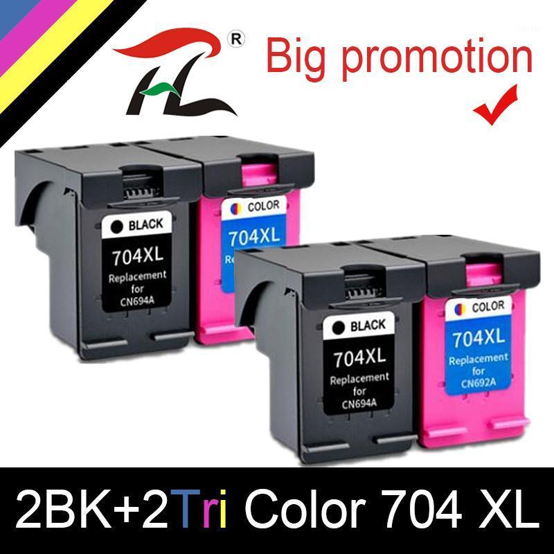 

HTL Remanufactured 704XL Ink Cartridges For 704 XL Deskjet 2010 2060 D2060 D2010 K110A K010A Inkjet Printer1
