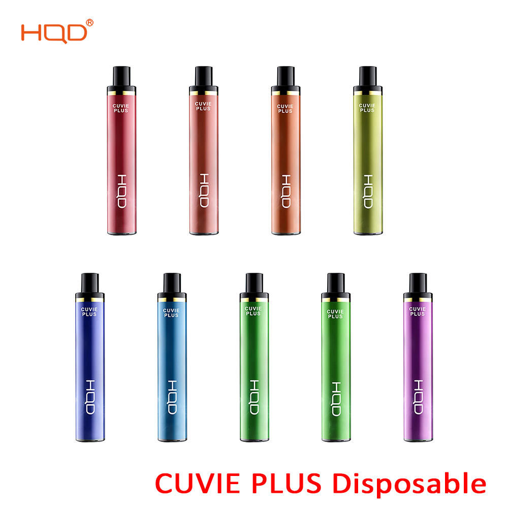 

Authentic HQD CUVIE PLUS Disposable 1200 Puffs Pod Device Vape Pen Kit 950mAh Battery 5ml Capacity 5% 9 Options